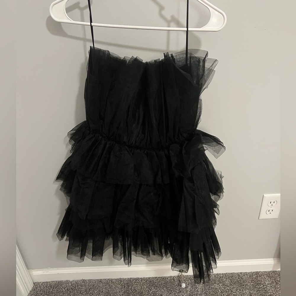 Black Tulle Dress